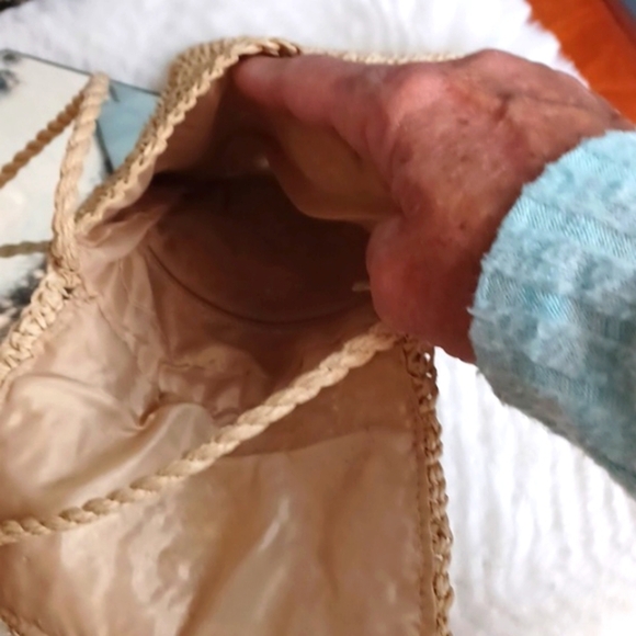 HandMade Wicker‎ Body Bag Purse - Picture 5 of 9